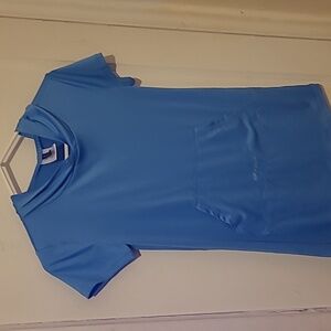 Spyder Light Blue Short Sleeve Hoodie